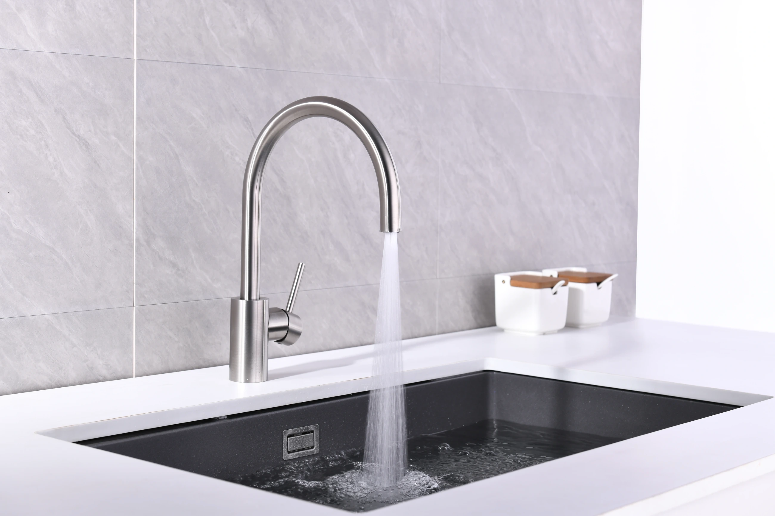 C1-EK192 kitchen faucet in a catalog kitchen setting, view 2; application reference