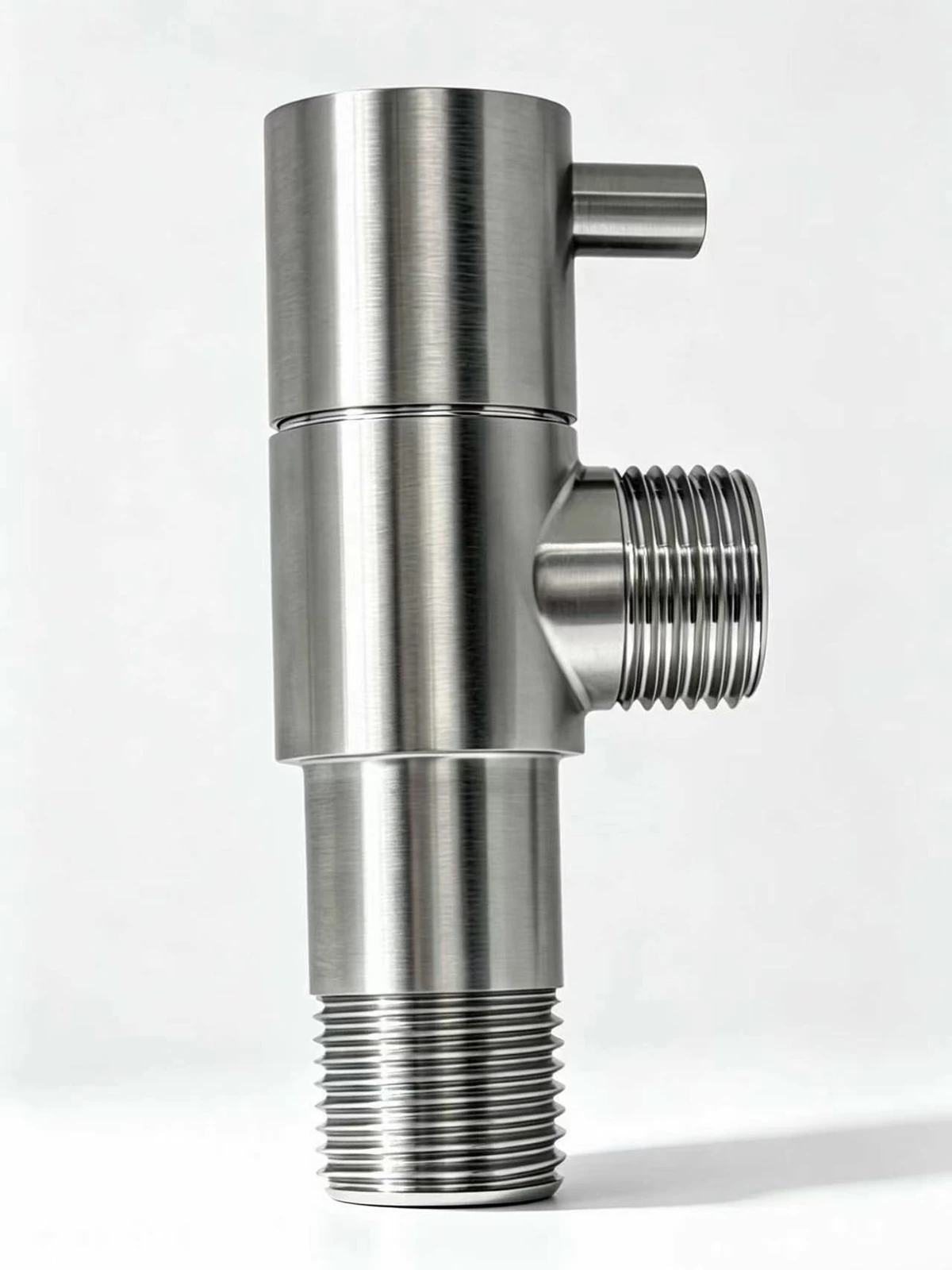P1-HR016 angle valve: side profile